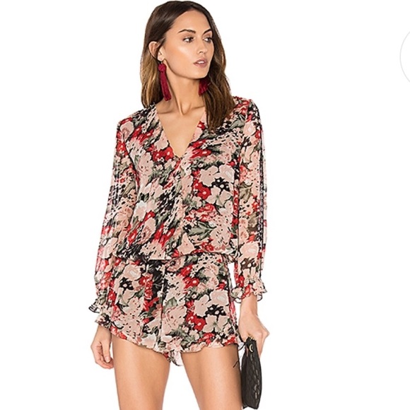 Joie Pants - NWT Joie Ellar Floral Silk Romper